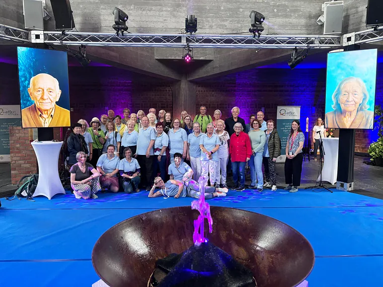 Das Helferteam in der Quellenkirche 2025.