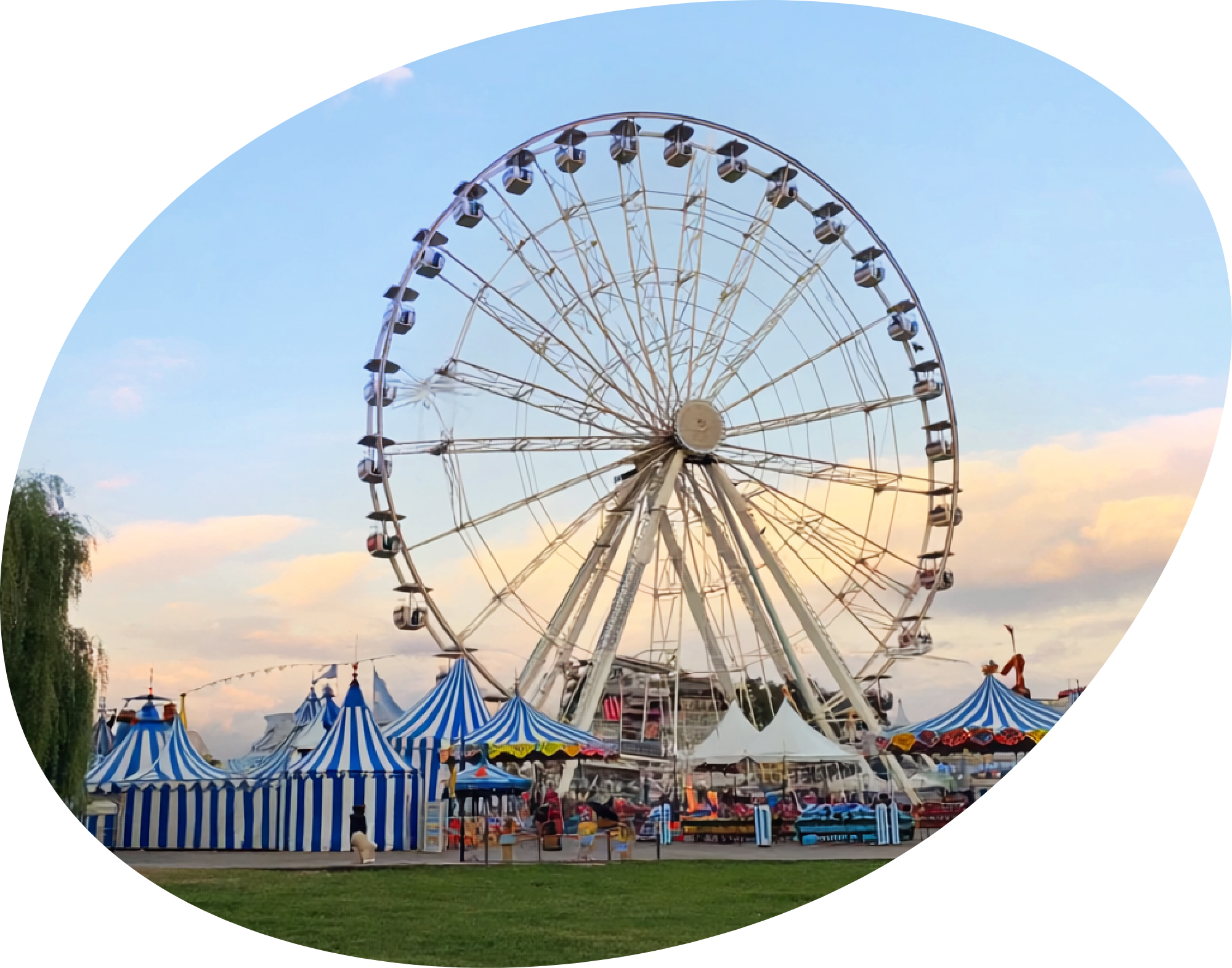 Im Riesenrad erwartet dich dein Herzblick auf dem Hessentag 2026 in Fulda.