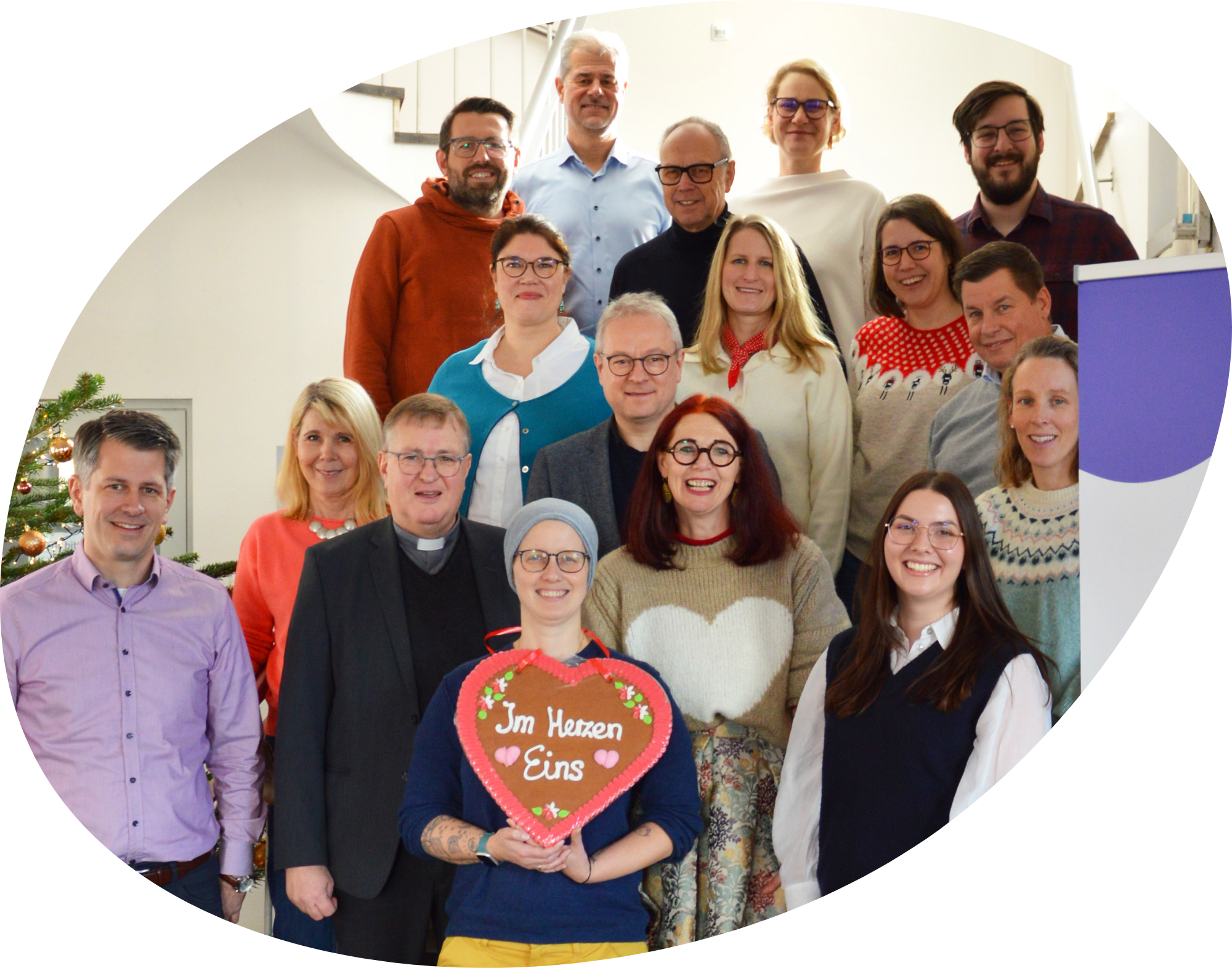 Das Team des diesjährigen Hessentagsauftritt "Im Herzen eins".